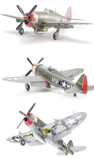 Plastic Model Kits Republic P-47D Thunderbolt 