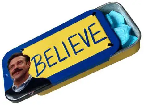 Ted Lasso Believe Candy Tin