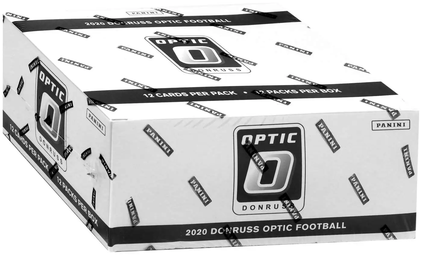 NFL Panini 2020 Donruss Optic Football Trading Card VALUE Box [12 Fat Packs]