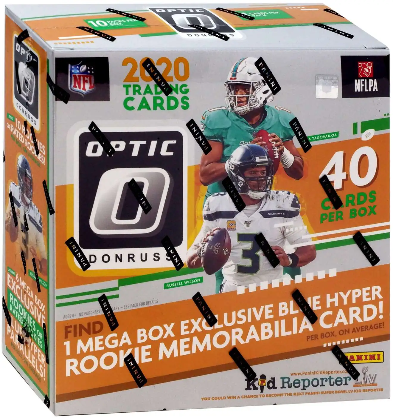 2022 Panini NFL Donruss Optic Football Trading Card Blaster Box