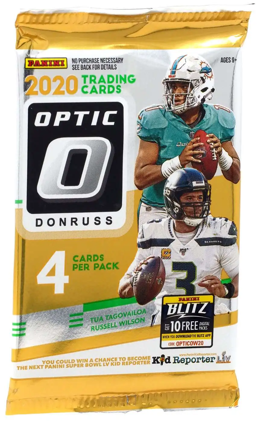 2020 Panini Donruss Optic Football Mega Box Random Division