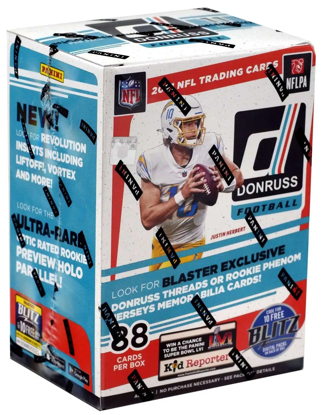 2021 Panini Donruss NFL Football Holiday Blaster Box