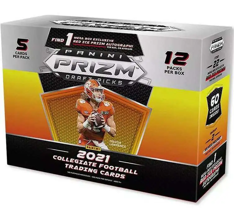 2021 Panini Prizm Football Hanger Box (Red Ice Prizms!)