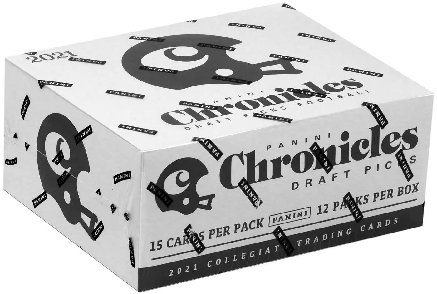 NFL Panini 2021 Chronicles Draft Picks Football Trading Card VALUE Box [12 Packs]