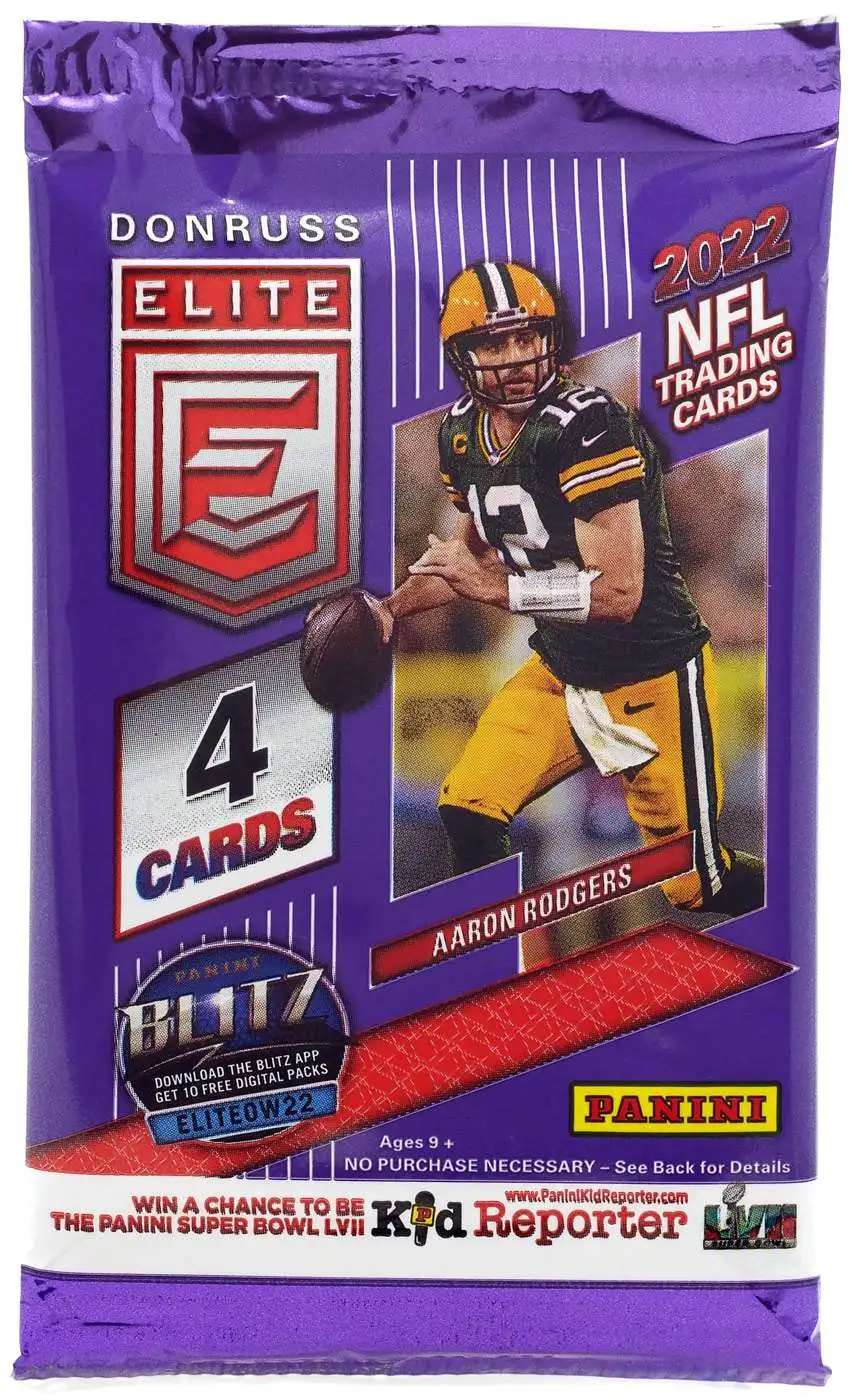 2022 Panini Donruss Elite Football Blaster Box Trading Cards