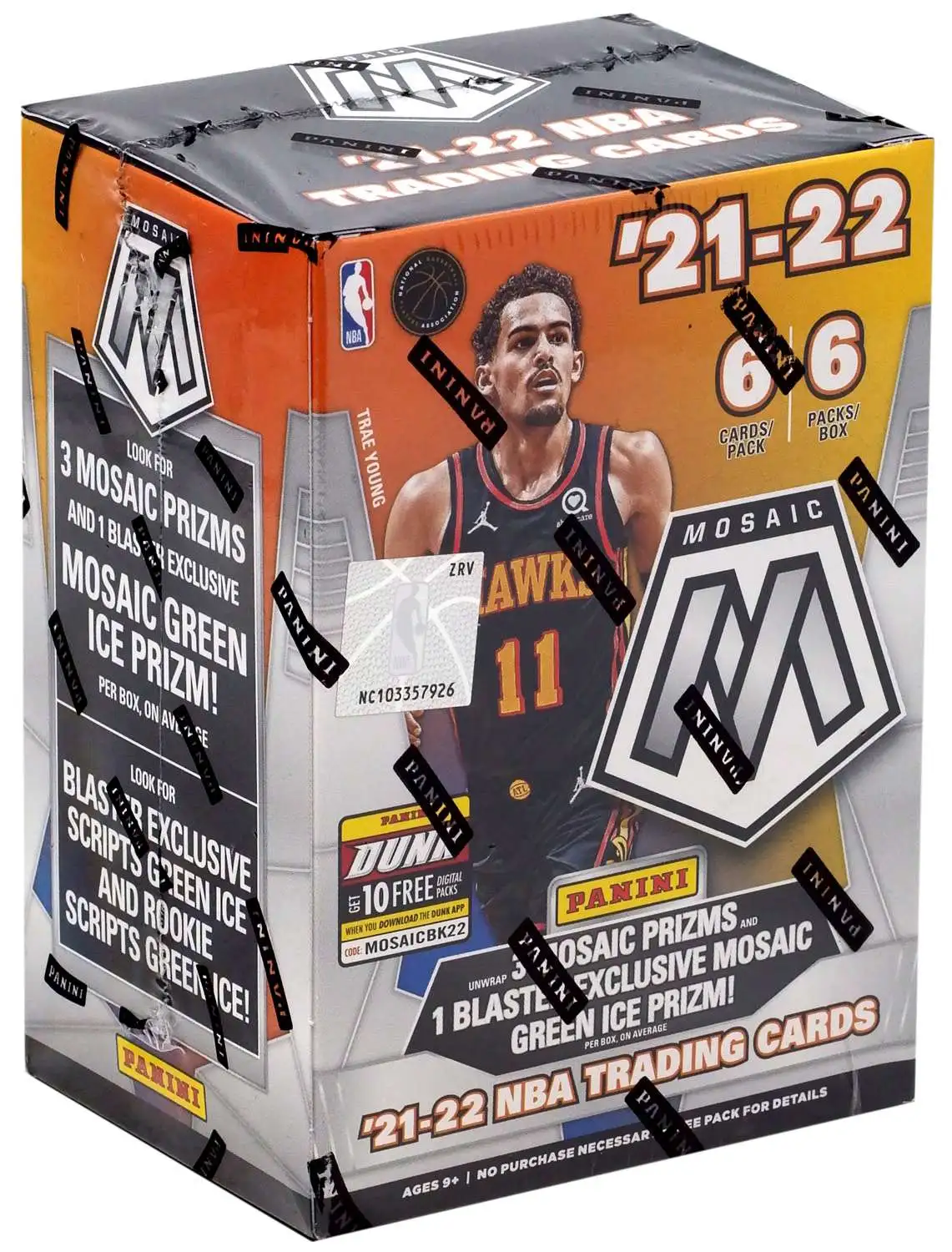 2021 Panini NBA Mosaic Blaster Box cheapest - LOT OF 3