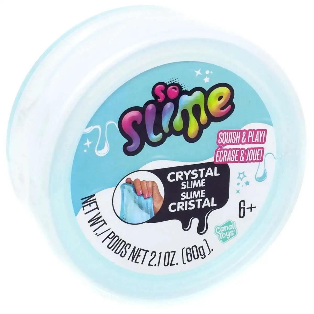 So Slime Crystal 2.1 Oz Slime [RANDOM COLOR]