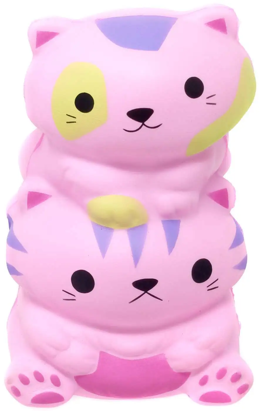 6PCS Jumbo Squishies Slow Rising Squishies Animal Newest Cat Squishy Toys  Party