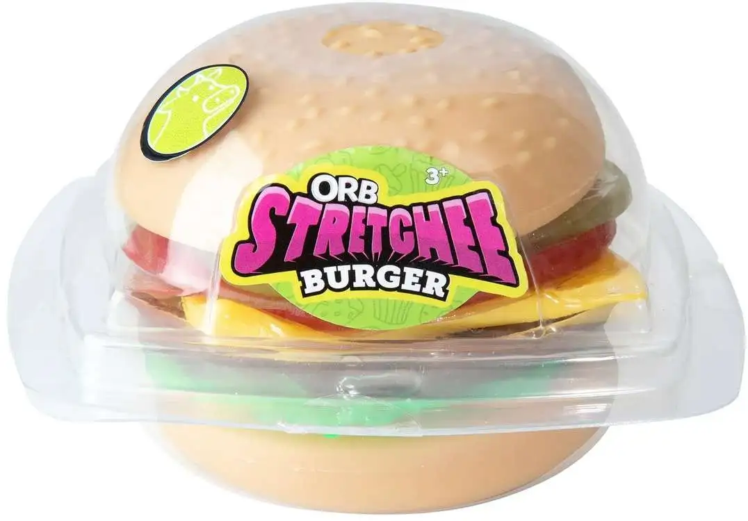 Stretchee Foodz Secret Menu Burger Squeeze Toy