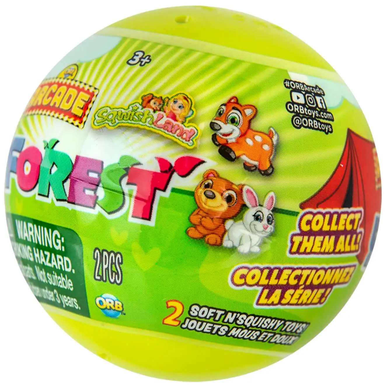 Arcade SquishLand Forest Mystery Pack [2 RANDOM Figures]