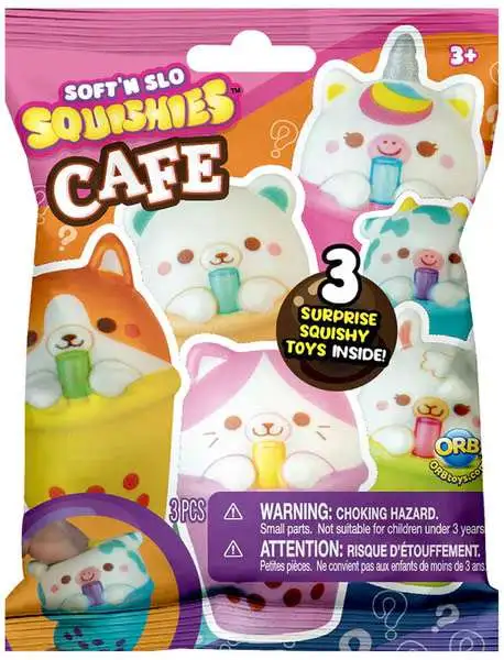 Soft'N Slow Squishies Cafe Mystery Pack [1 RANDOM Squishie]