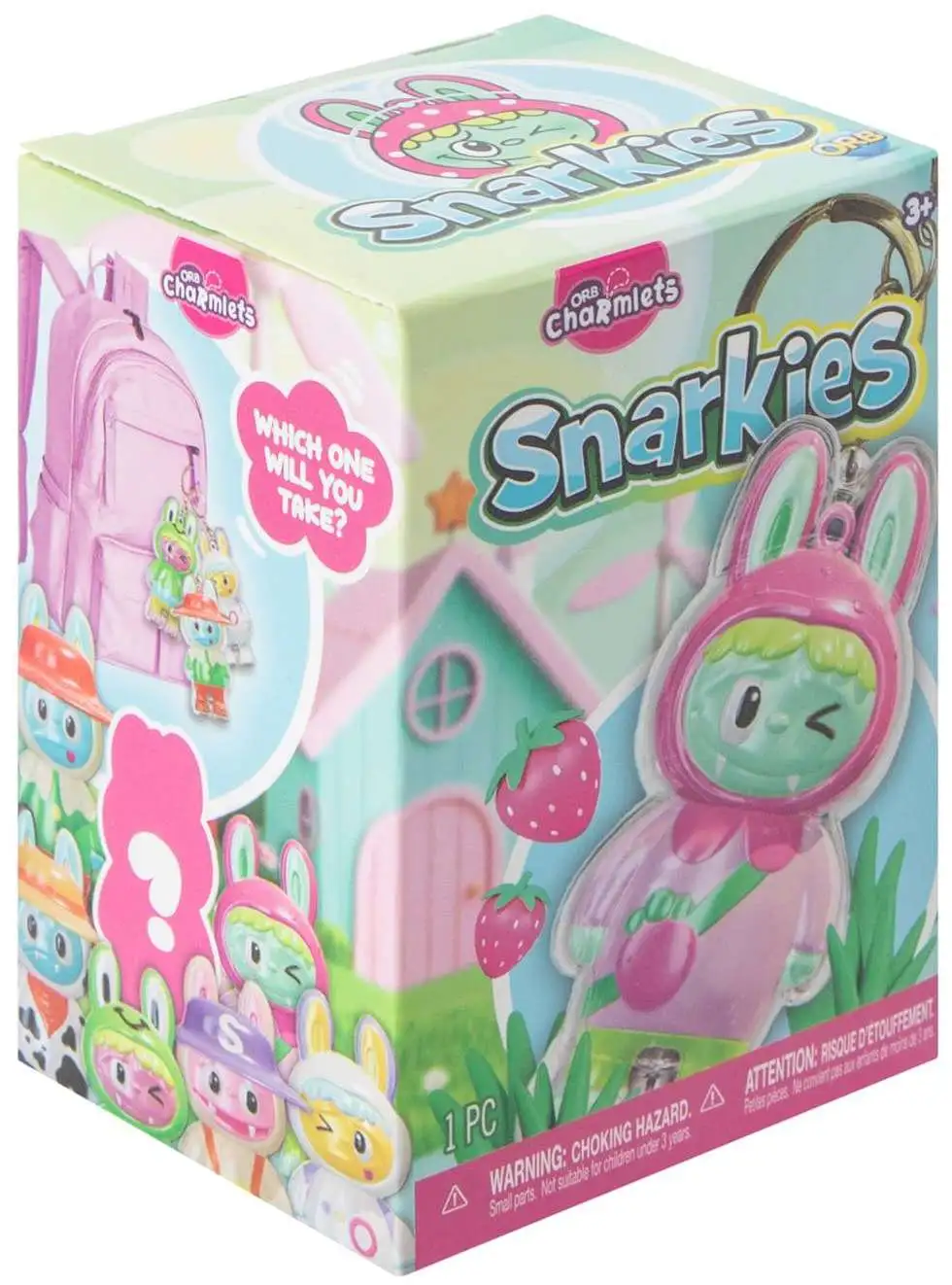 Charmlets Snarkies 4-Inch Mystery Keychain