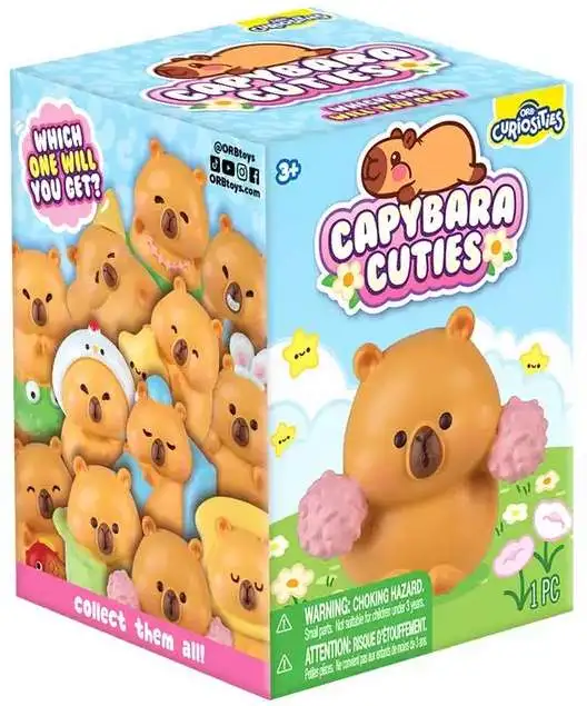 Capybara Cuties Mystery Pack [1 RANDOM Figure]