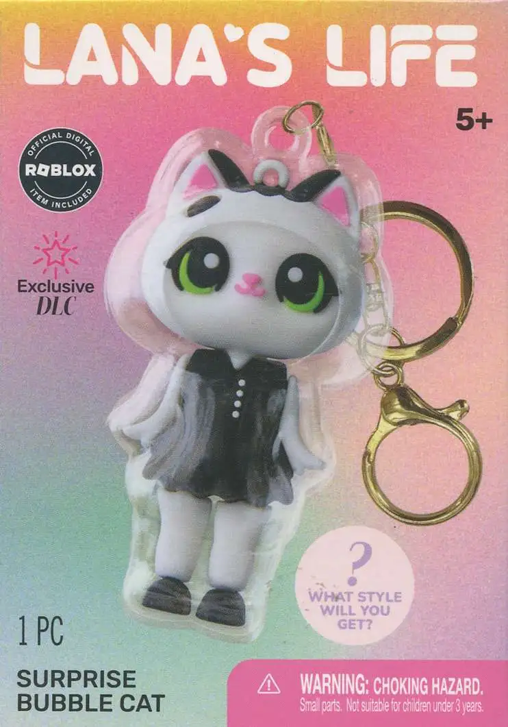 Lanas Life Suprirse Bubble Cat Keychain Mystery Pack ORB Toys - ToyWiz