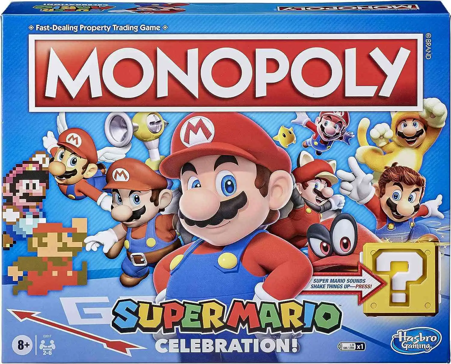 Monopoly Super Mario Celebration Board Game [Damaged Package]