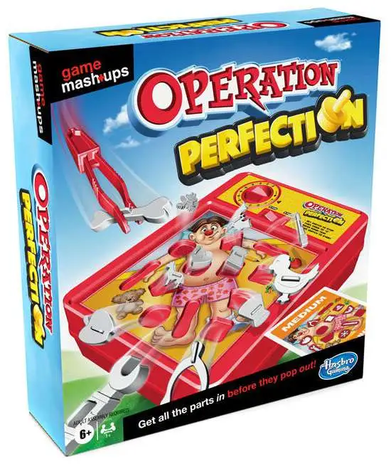 Game Mashups Operation x Perfection Board Game