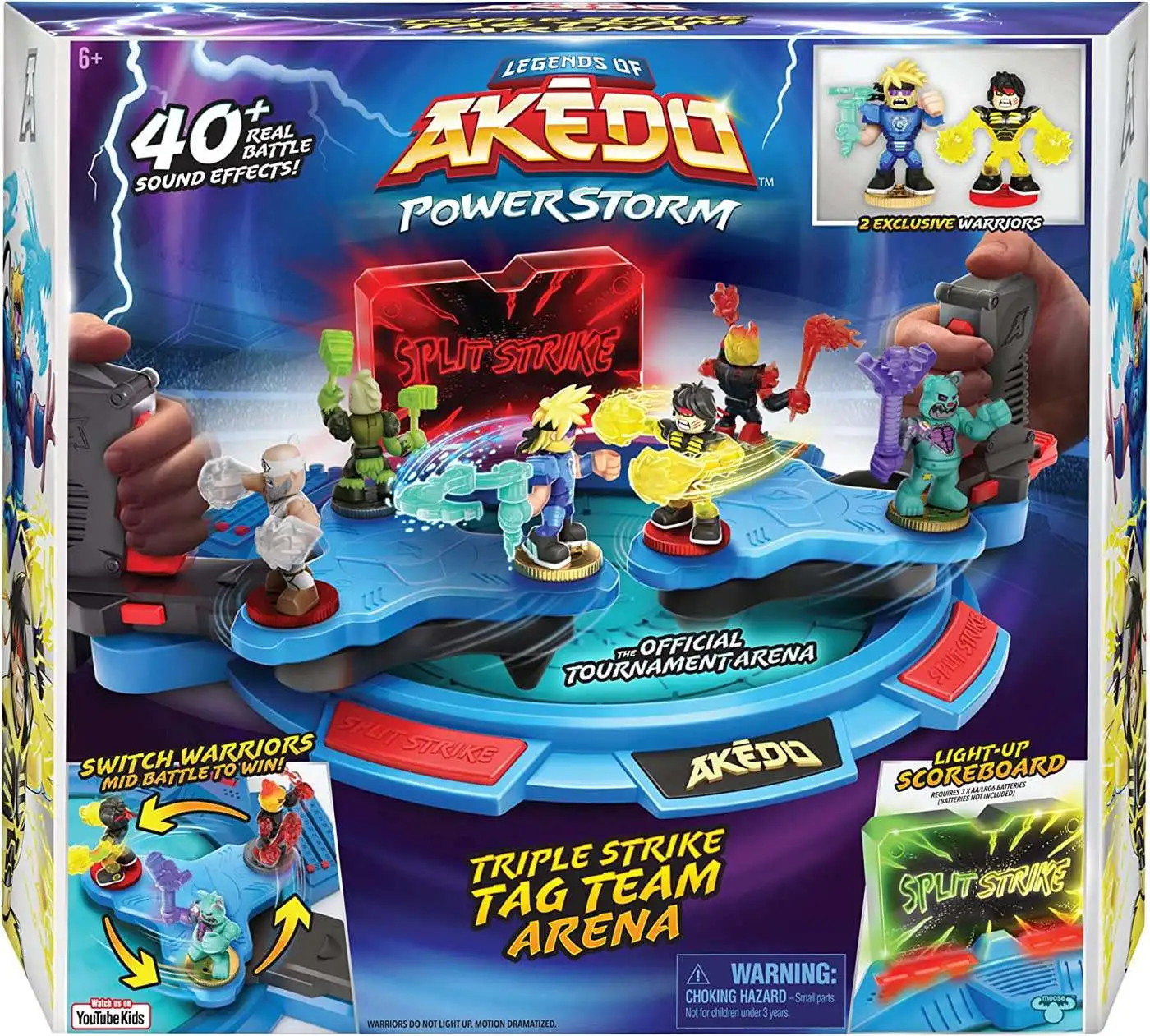 Legends Of Akedo Power Storm Super Splitters Pack : Target