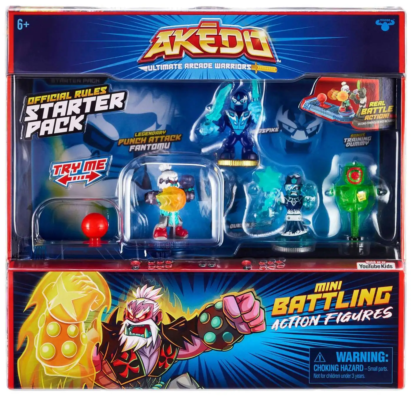 Akedo Ultimate Arcade Warriors Series 1 Mini Battling Action