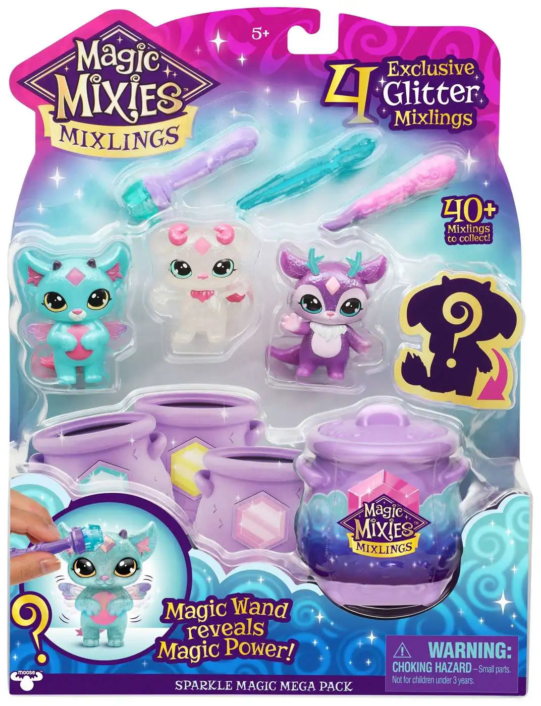 Magic Mixies Mixlings Magic Mega Pack Mini Figure 4-Pack 4