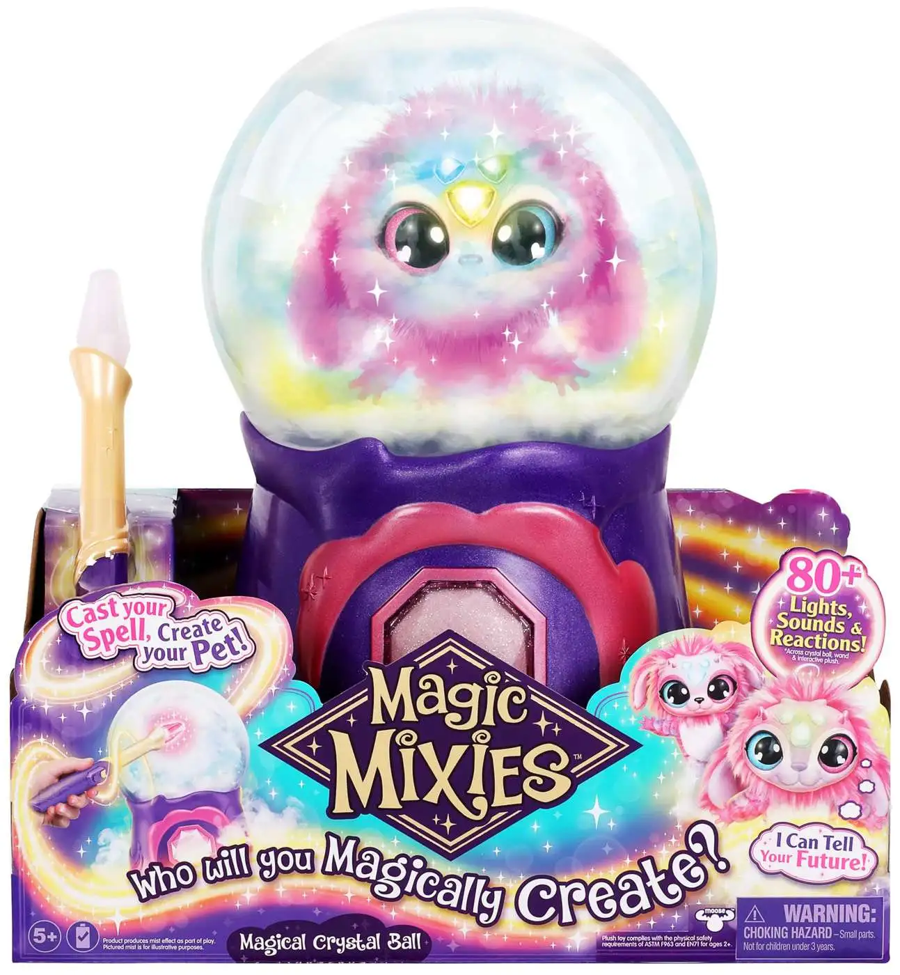 Magic Mixies スパークルマジカルクリスタルボール　リフィルセット Magic Mixies Mixlings Magical Crystal Ball Play Set Pink