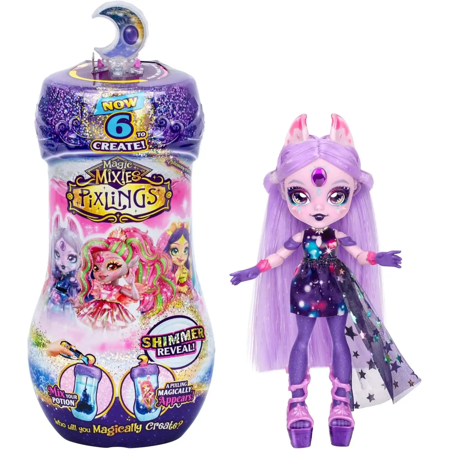 Magic Mixies Pixlings Shimmerverse Series Howlexa The Wolf Doll