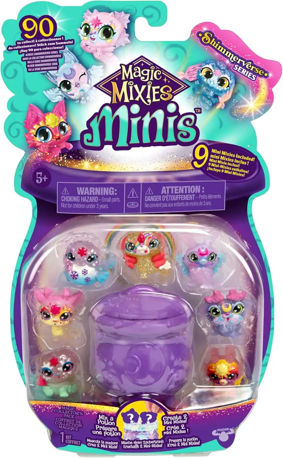 Magic Mixies Minis Shimmerverse Series Mini Figure 9-Pack