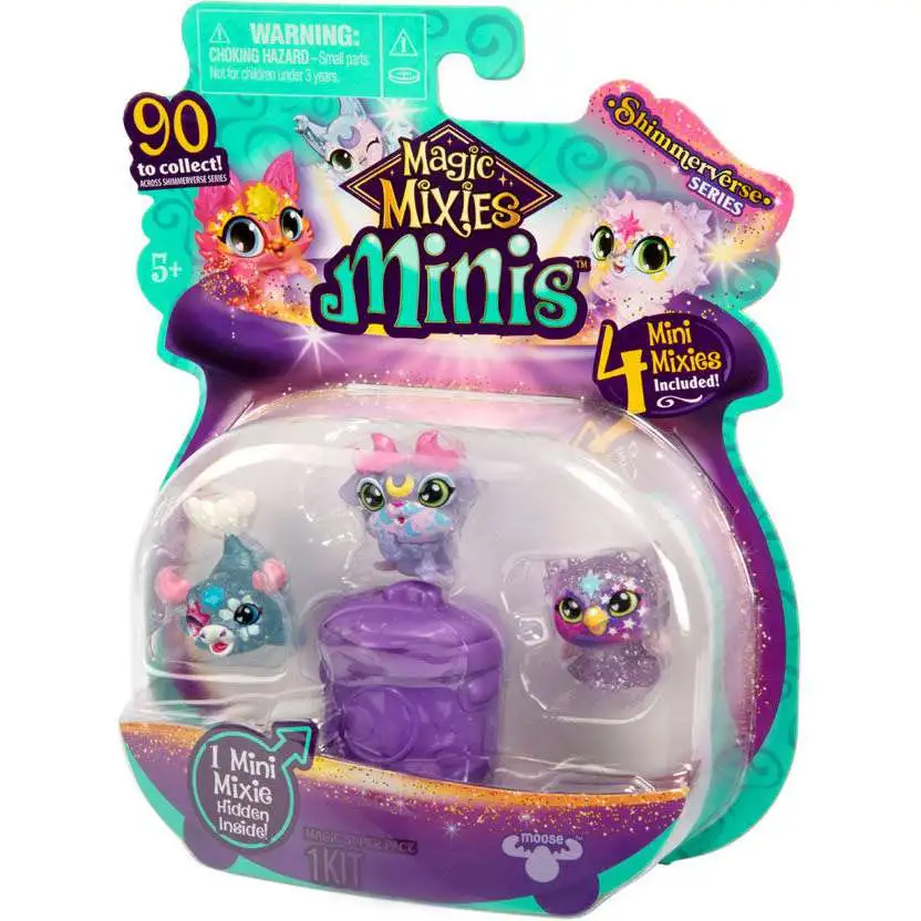 Magic Mixies Minis Shimmerverse Series Mini Figure 4-Pack