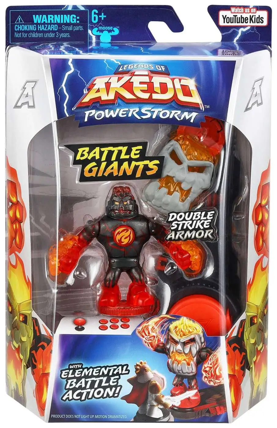  Legends of Akedo Power Storm - Giants - Thoraxis - Mini  Battling Warrior with Double Strike Armor. Ready, Fight, Split Strike. :  Toys & Games