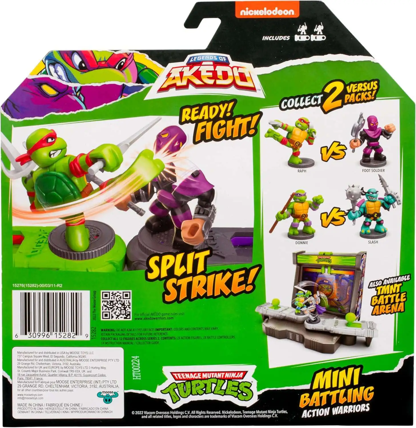 Legends of Akedo Teenage Mutant Ninja Turtles Raph Foot Soldier Mini ...