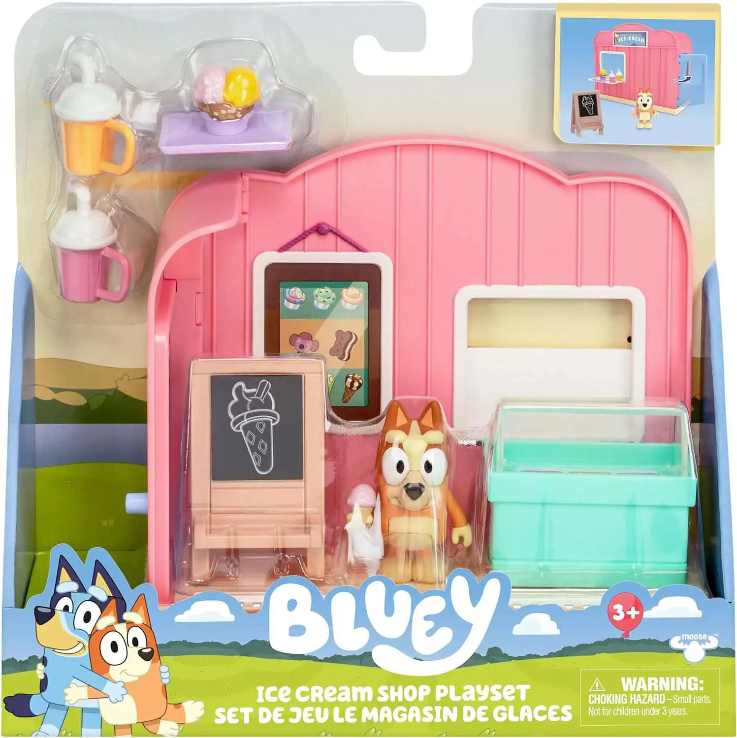 Bluey Ice Cream Shop Playset