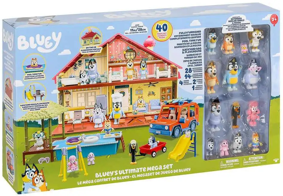 Bluey's Ultimate Mega Set Exclusive Playset