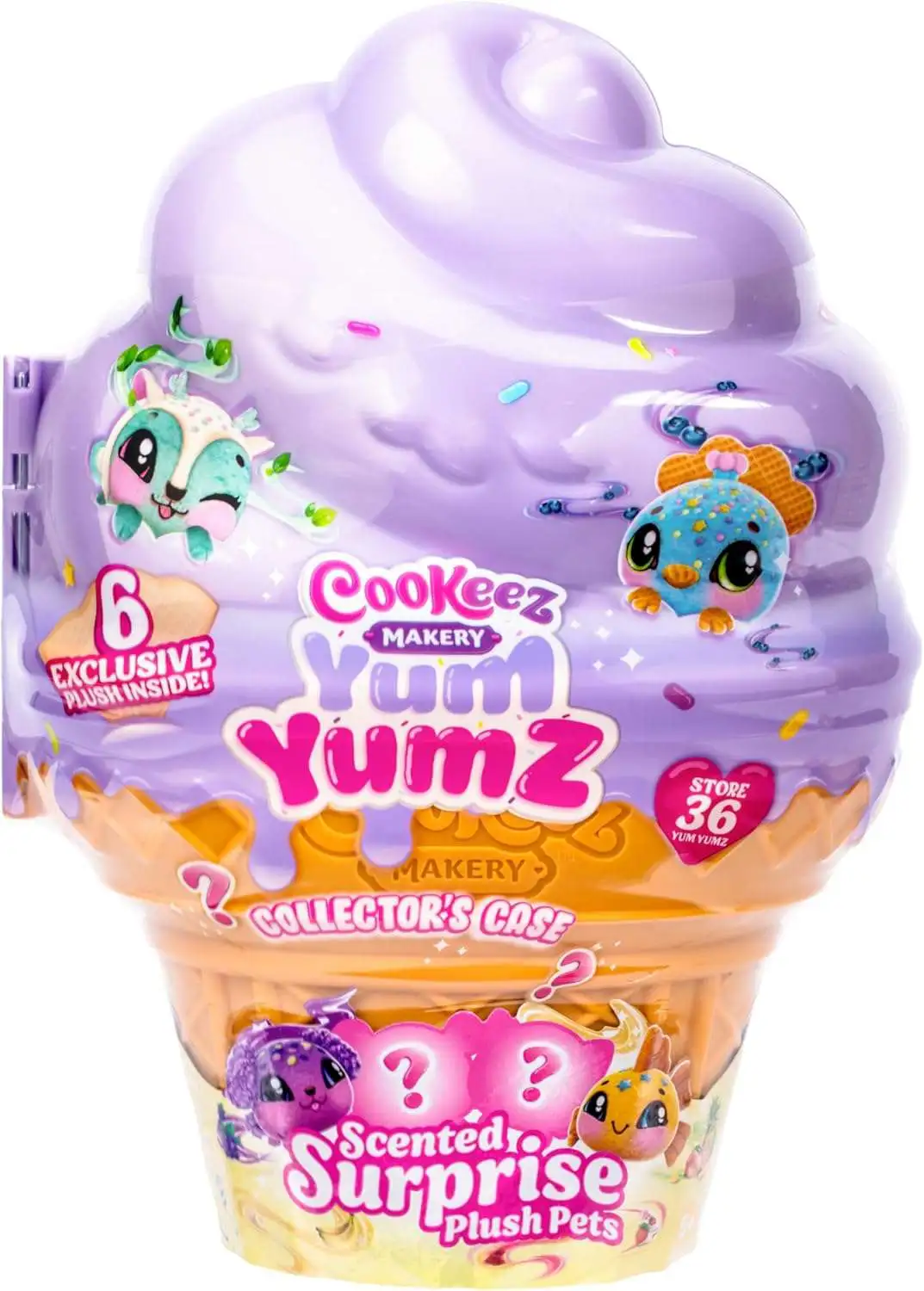 Cookeez Makery Yum Yumz Party Series Scented Plush Pet Collectors
