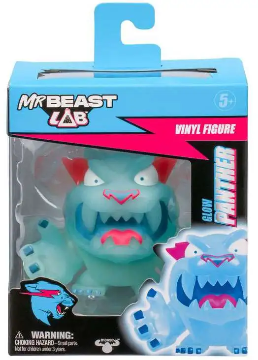 MrBeast Lab Glow Panther 3.5-Inch Vinyl Figure