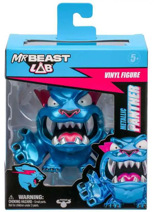 MrBeast Lab Metallic Panther 3.5-Inch Vinyl Figure