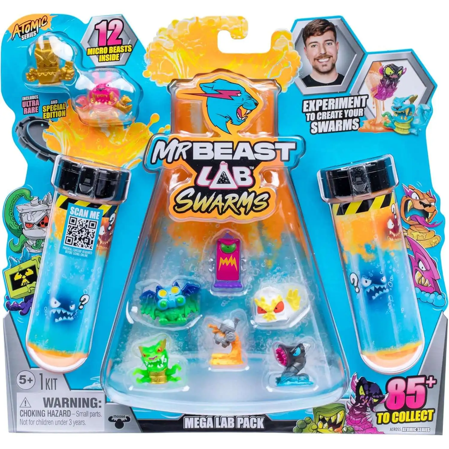 MrBeast Lab Swarms Atomic Series Crab Cat 1 Figure 12-Pack