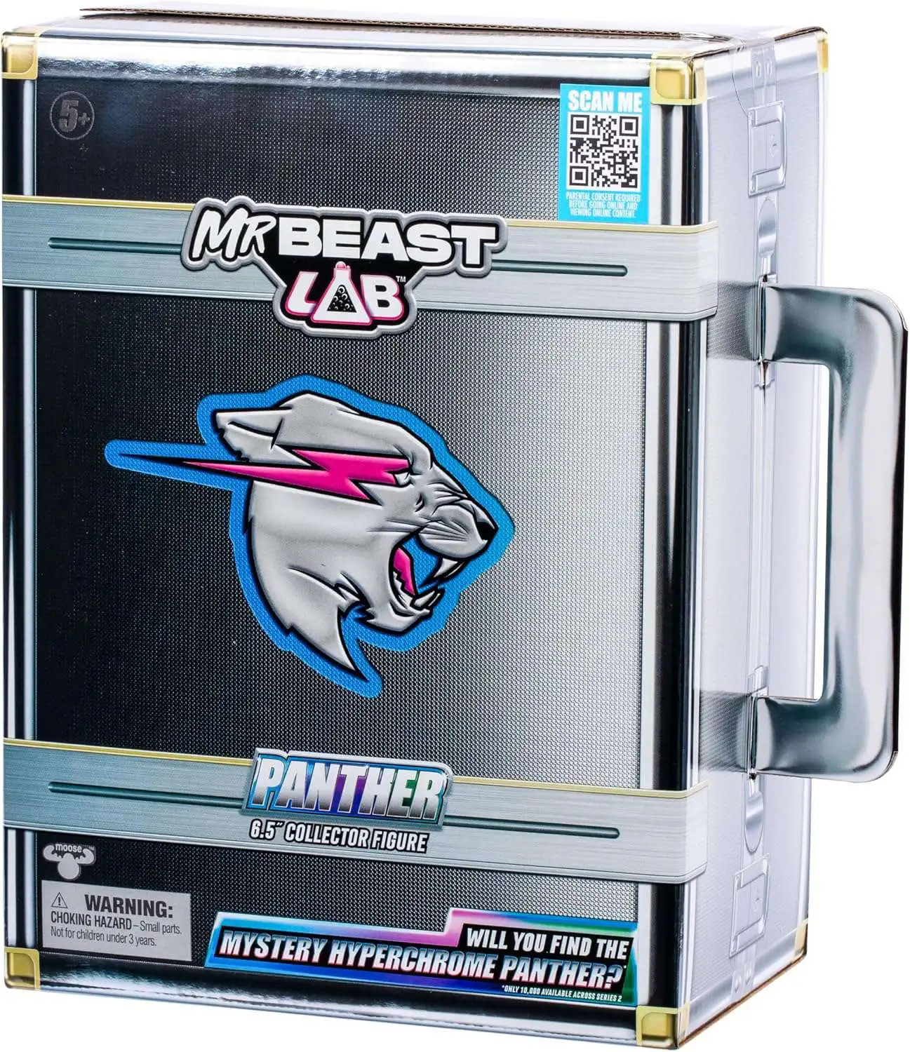 MrBeast Lab Mutators Beast Mutation Chamber NEON Panther 5.5 Figure