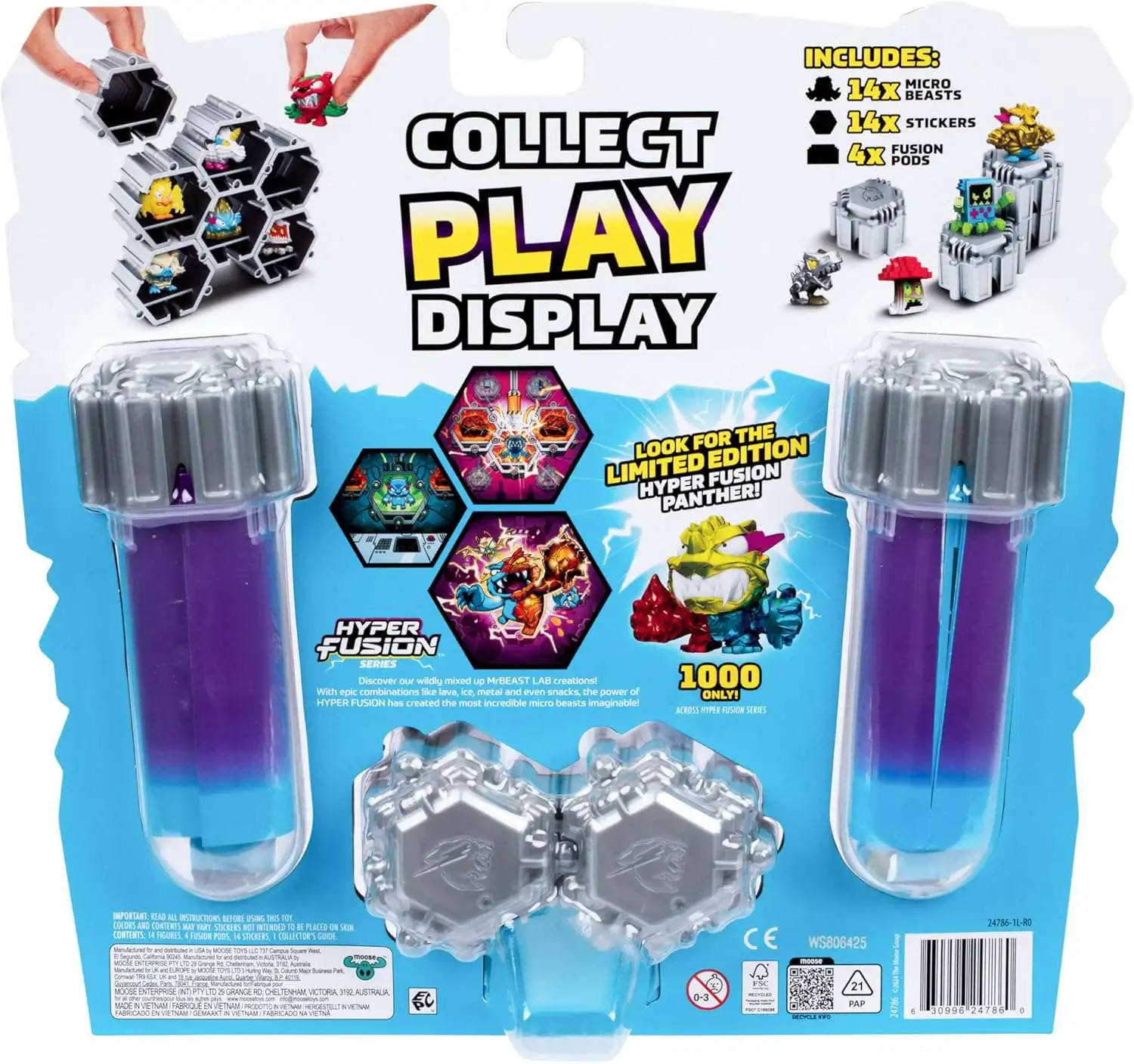 MrBeast Lab Swarms Hyper Fusion Series STEEL SLUSHEE Mega