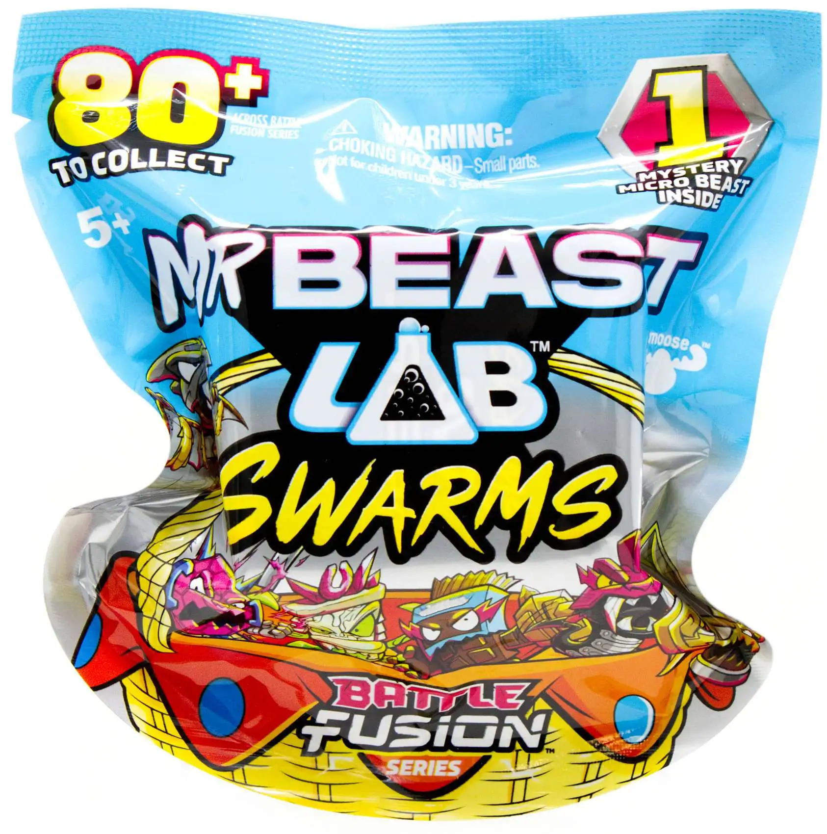 MrBeast Lab Swarms Battle Fusion Series Mystery Pack [1 RANDOM Micro Beast Figure]