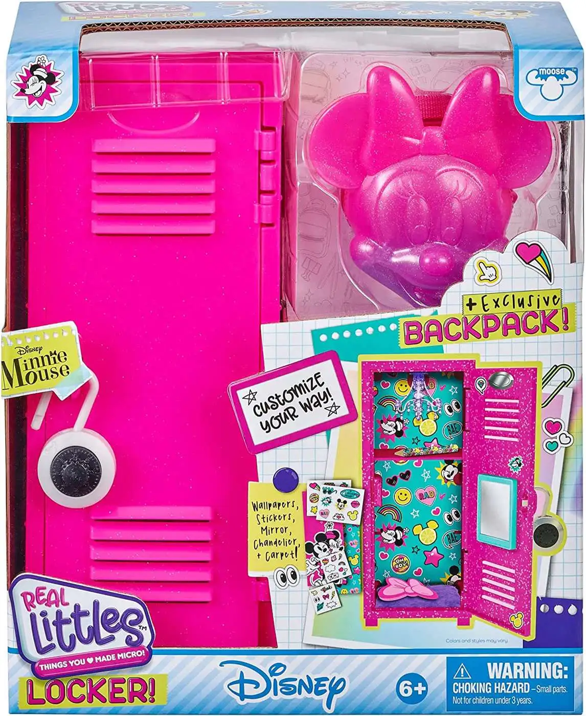 Shopkins Real Littles Disney Locker! Minnie Mouse Exclusive Mystery Pack