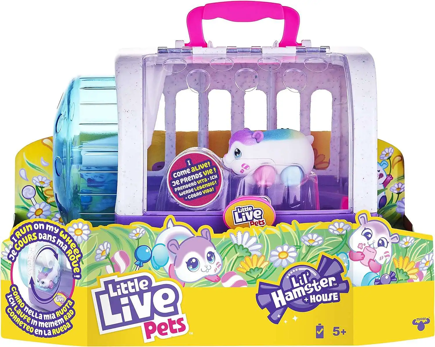 Little Live Pets Lil Hamster House Popmello Playset Moose Toys - ToyWiz