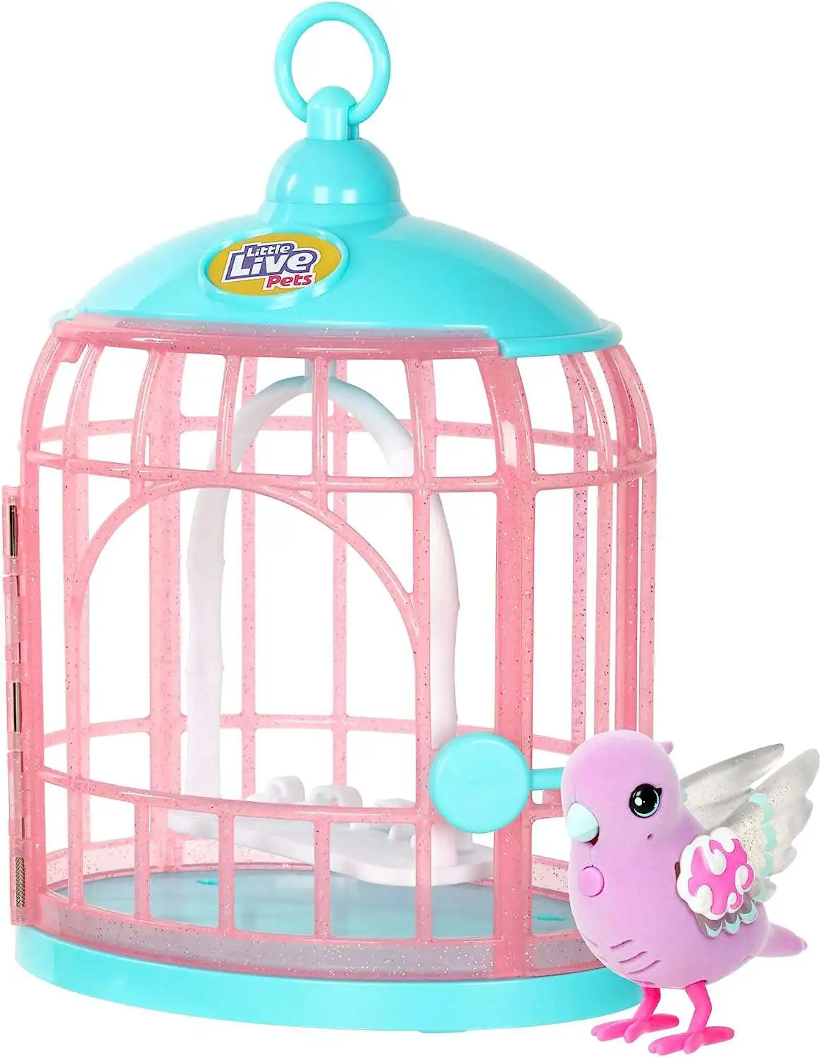 Little Live Pets Fashion Wings Collection Lil Bird Bird Cage Polly ...