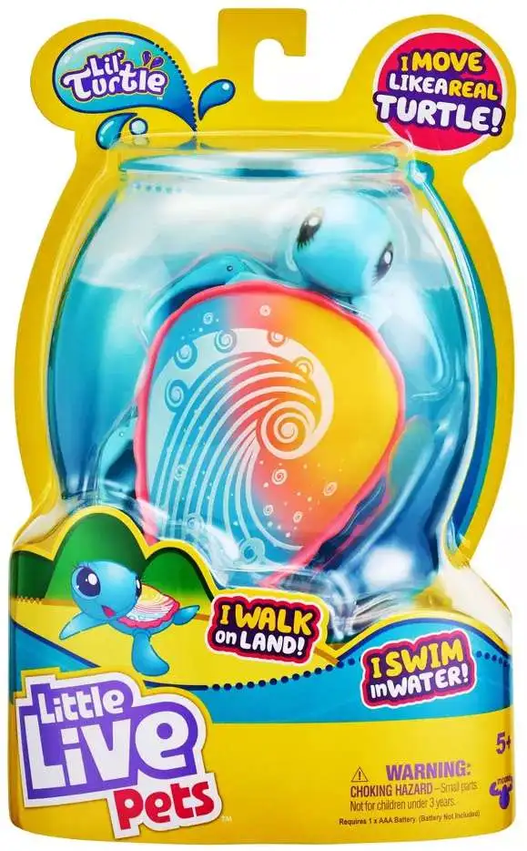 Little Live Pets Lil' Turtle Rip Swirl Turtle Single Pack