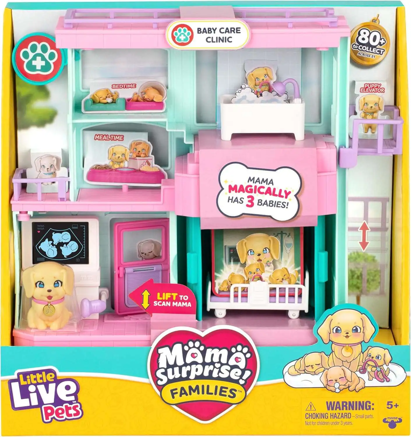 Little Live Pets Mama Surprise Families Mamas House Baby Care