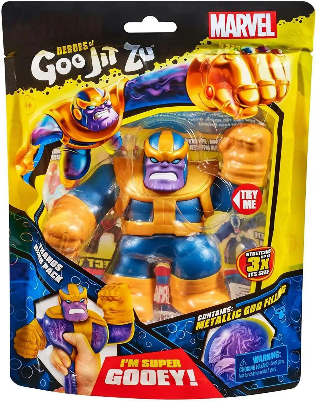 Goo Jit Zu LOT of 11 Action Figures Goojitsu Toys Marvel