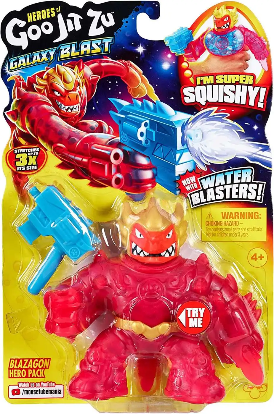 Heroes of Goo Jit Zu Galaxy Blast Blazagon Action Figure