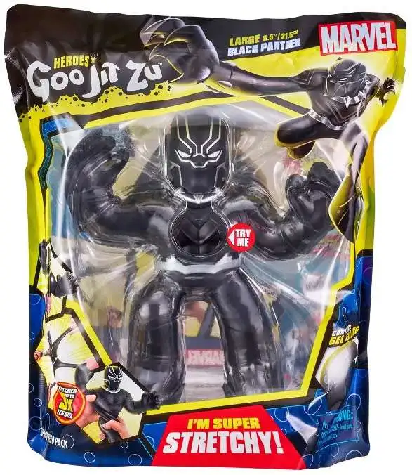 Heroes of Goo Jit Zu Marvel Black Panther 8 Action Figure Large