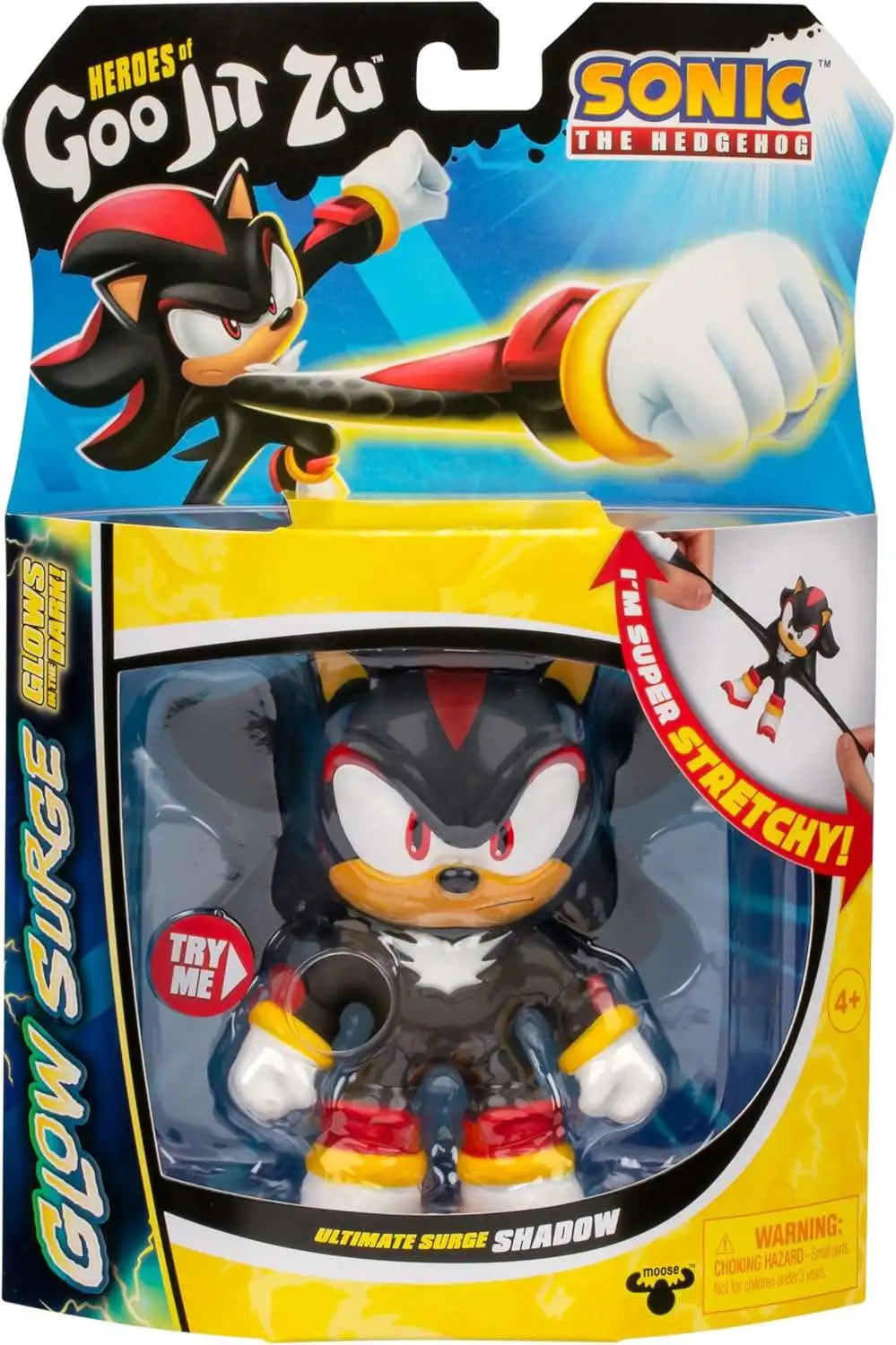 Heroes of Goo Jit Zu Sonic the Hedgehog Glow Surge Shadow