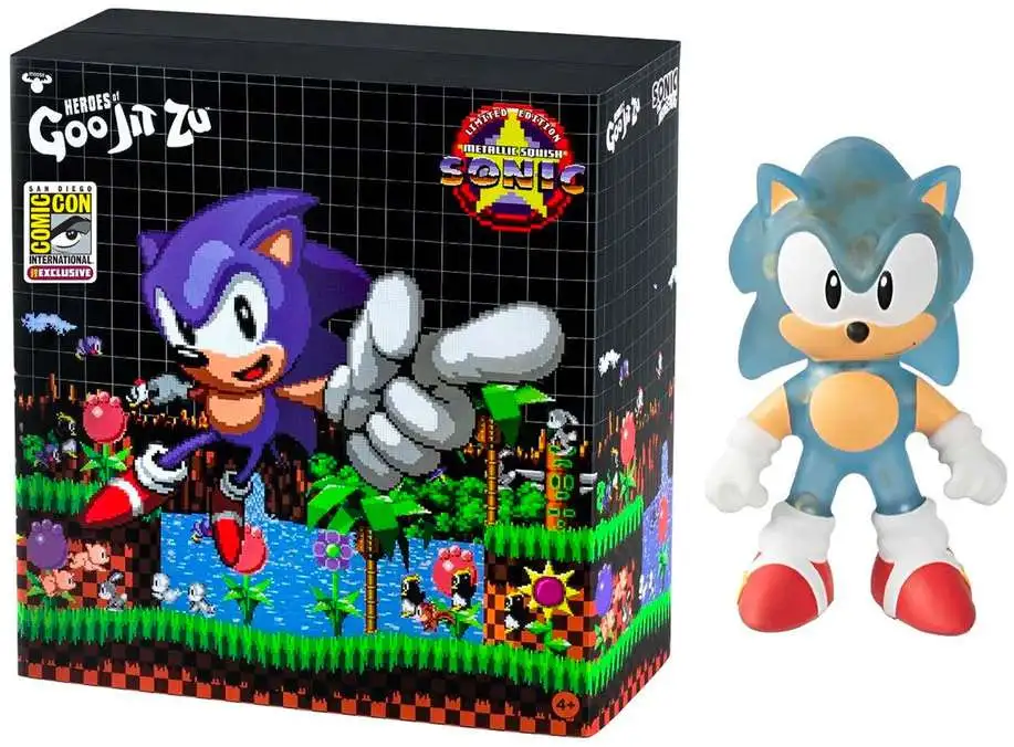 Heroes of Goo Jit Zu Sonic the Hedgehog Metallic Squish Sonic