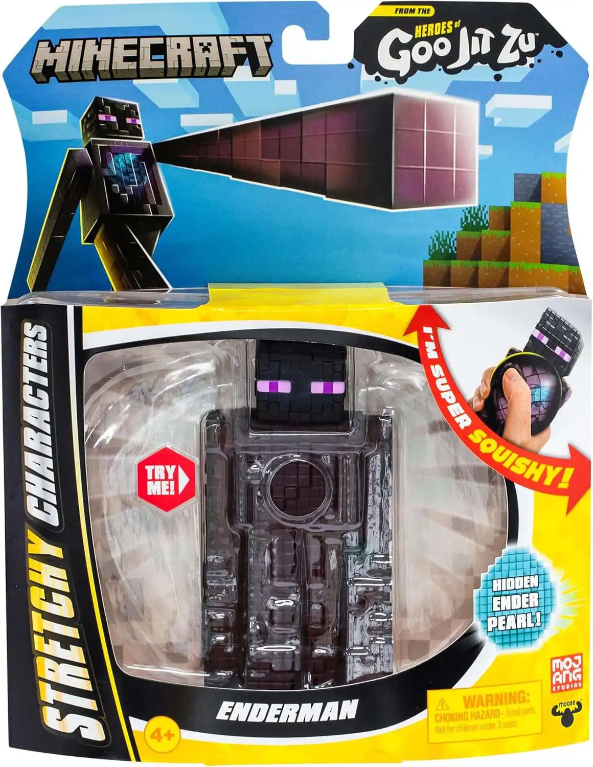 Heroes of Goo Jit Zu Minecraft Enderman Action Figure Moose