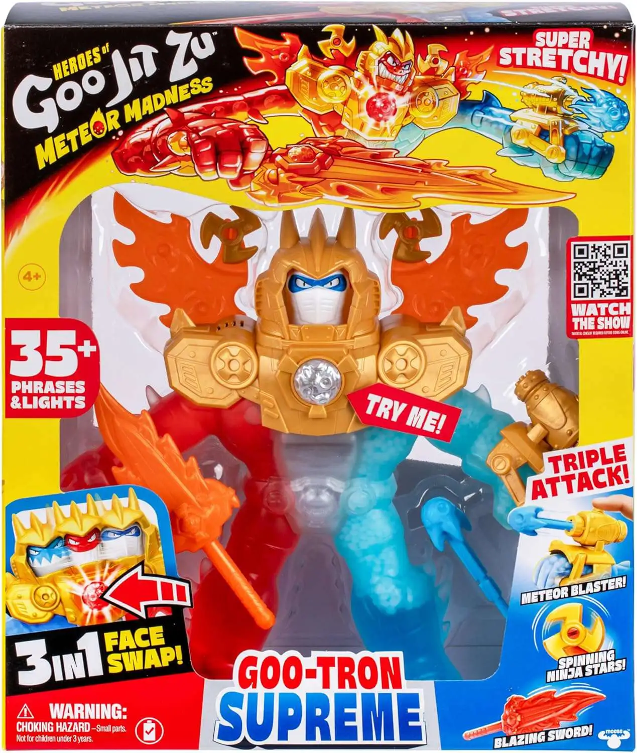 Heroes of Goo Jit Zu Meteor Madness Goo-Tron Supreme Action Figure